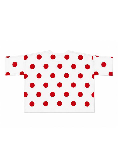 T-shirt a pois CUCU' LAB | MALIBÙ SAMMERJERSEY PIO ROSSO